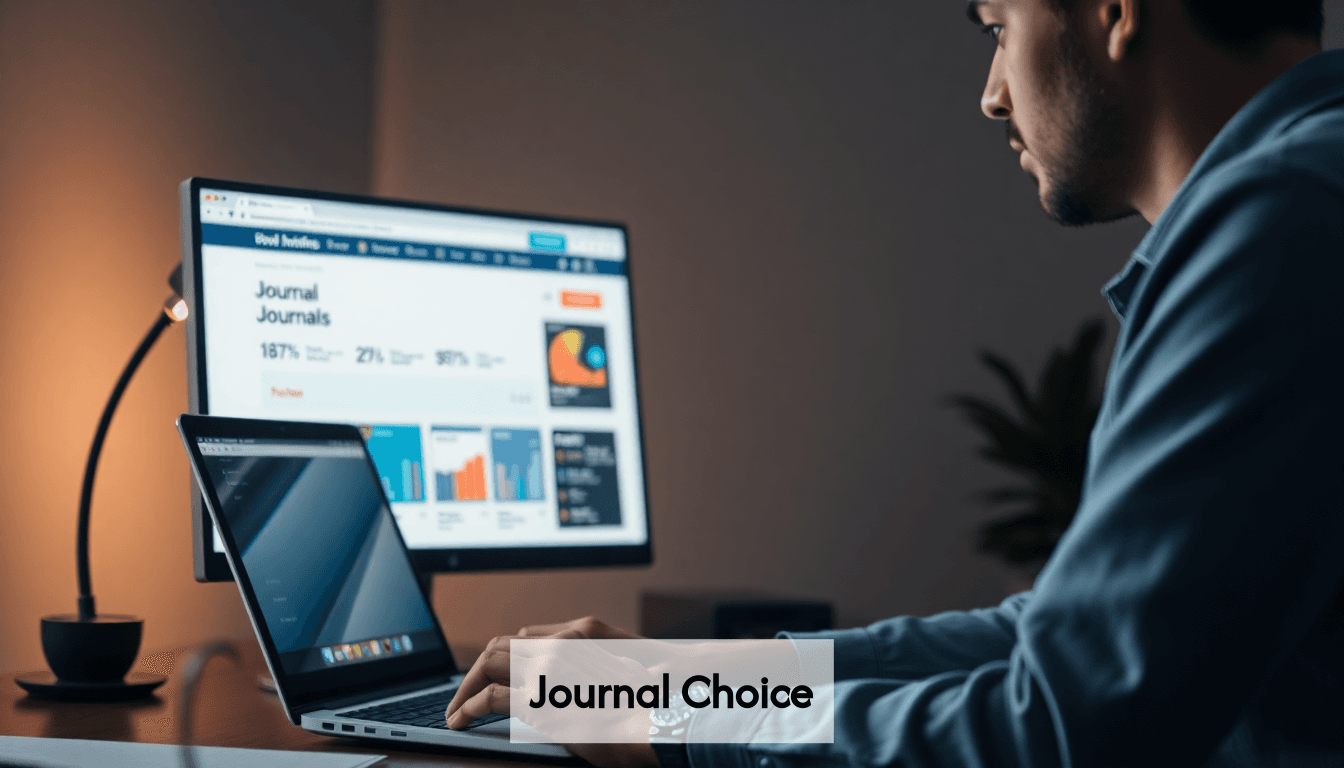 Descriptive image of journal selection